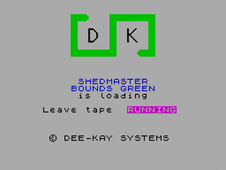 ZX GameBase Shedmaster_Bounds_Green Dee-Kay_Systems 1987