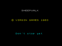 ZX GameBase Sheepwalk Virgin_Games 1983