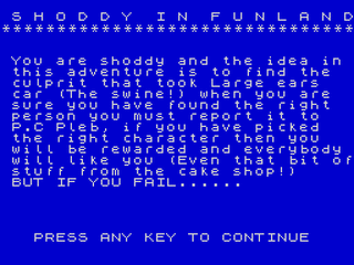ZX GameBase Shoddy_in_Funland Interface_Publications 1983