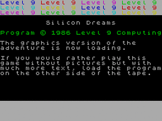 ZX GameBase Silicon_Dreams Rainbird_Software 1986