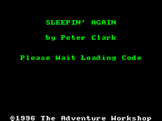 ZX GameBase Sleepin'_Again The_Adventure_Workshop 1996