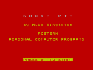 ZX GameBase Snake_Pit Postern 1983