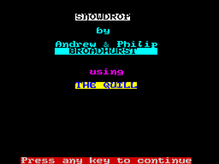 ZX GameBase Snowdrop Andrew_Broadhurst/Philip_Broadhurst