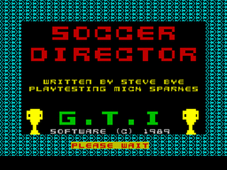 ZX GameBase Soccer_Director GTI_Software 1990