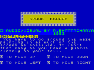 ZX GameBase Space_Escape Magnum_Computing 1986