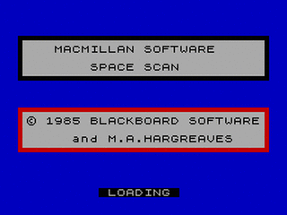 ZX GameBase Space_Scan Macmillan_Software 1985