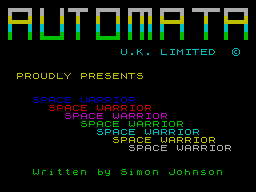 ZX GameBase Space_Warrior Automata_UK 1985