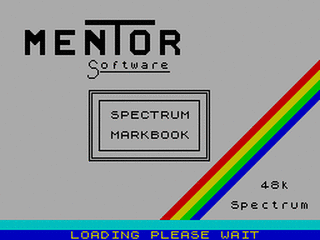 ZX GameBase Spectrum_Markbook Mentor_Software 1983
