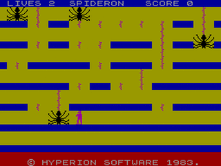 ZX GameBase Spideron Hyperion_Software 1983
