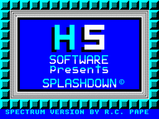ZX GameBase Splashdown H.S._Software 1987