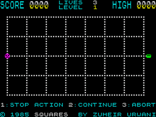 ZX GameBase Squares Zuheir_Urwani 1985