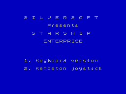 ZX GameBase Starship_Enterprise Silversoft 1983