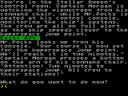 ZX GameBase Starship_Quest_(128K) FSF_Adventures 1989