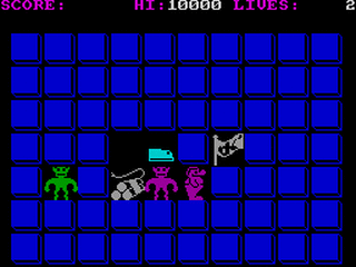ZX GameBase Stomp DK'Tronics 1985