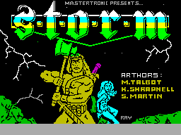 ZX GameBase Storm Mastertronic 1986