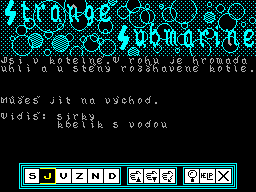 ZX GameBase Strange_Submarine Chaotic_Soft/MilousSoft 1990