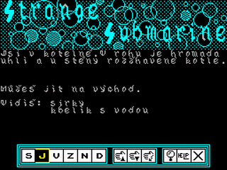 ZX GameBase Strange_Submarine Chaotic_Soft/MilousSoft 1990