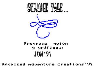 ZX GameBase Strange_Tale Advanced_Adventure_Creations 1991