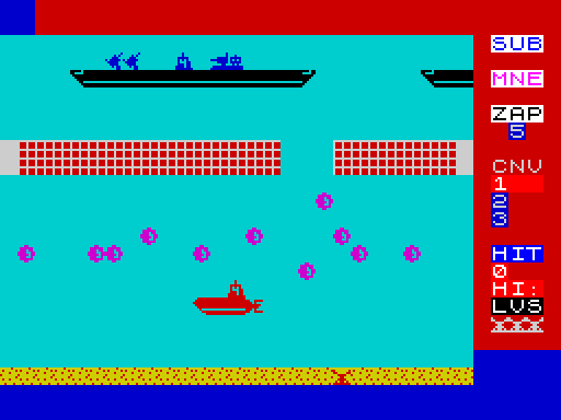 ZX GameBase Sub_Sea Sinclair_Programs 1985