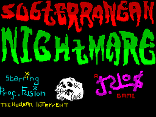 ZX GameBase Subterranean_Nightmare Americana_Software 1986