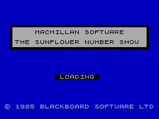ZX GameBase Sunflower_Number_Show,_The Macmillan_Software 1985