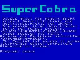 ZX GameBase Super_Cobra Robert_Spahl 1983