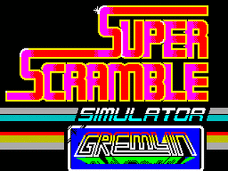 ZX GameBase Super_Scramble_Simulator Gremlin_Graphics_Software 1989