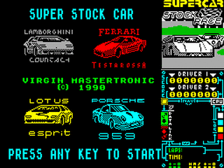 ZX GameBase Super_Stock_Car Mastertronic_Plus 1990