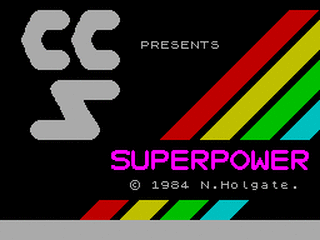 ZX GameBase Superpower CCS 1985