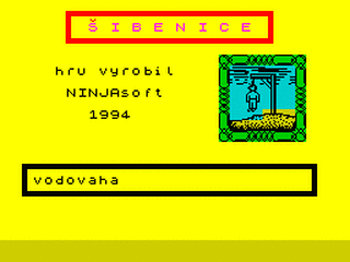 ZX GameBase Sibenice Ninja_Soft 1994