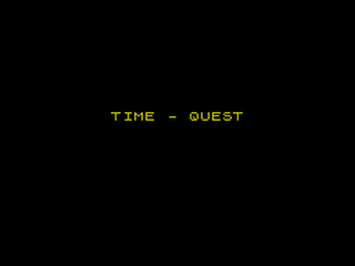 ZX GameBase Time_Quest Peter_L._Robinson 1984