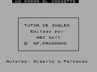 ZX GameBase Tutor_de_Inglés ABC_Soft 1984