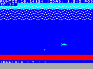 ZX GameBase Tiburón LOKOsoft 1989
