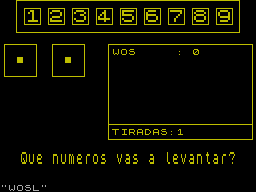 ZX GameBase Tabla VideoSpectrum 1985
