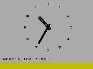 ZX GameBase Telling_the_Time Poppy_Programs 1983