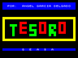 ZX GameBase Tesoro VideoSpectrum 1986