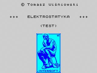 ZX GameBase Elektrostatyka_Test Polsoft