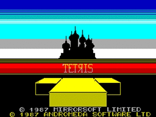 ZX GameBase Tetris Mirrorsoft 1988