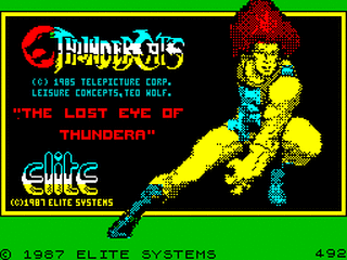 ZX GameBase Thundercats Elite_Systems 1987