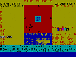 ZX GameBase Time_Tunnels Christopher_James_Software 1985