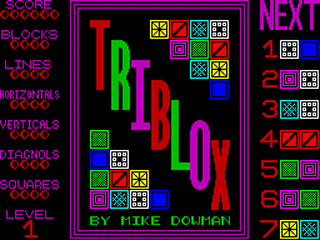 ZX GameBase Triblox Mike_Dowman 1993