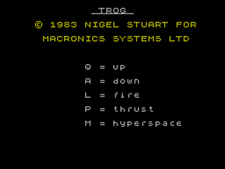 ZX GameBase Trog Macronics_Systems 1983