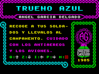 ZX GameBase Trueno Grupo_de_Trabajo_Software 1985