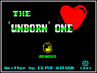 ZX GameBase Unborn_One,_The Zenobi_Software 1991