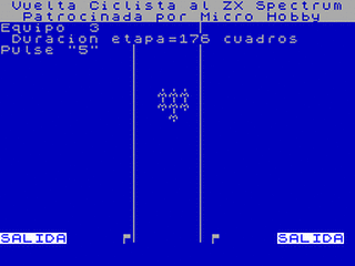 ZX GameBase Vuelta_Ciclista MicroHobby 1985