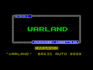 ZX GameBase Warland MicroHobby 1986