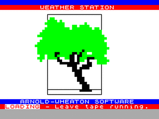 ZX GameBase Weather_Station Arnold_Wheaton_Software 1985