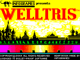 ZX GameBase Welltris Infogrames 1991