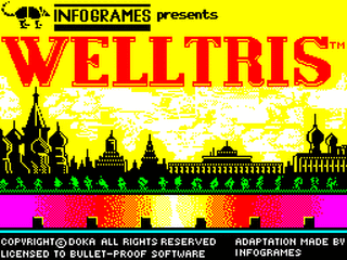 ZX GameBase Welltris Infogrames 1991