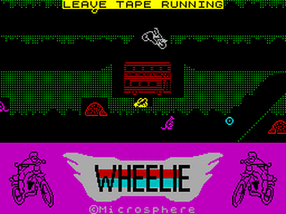 ZX GameBase Wheelie Microsphere 1983